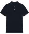 NS209 Native Spirit Kids Piqué Polo Shirt Navy colour image